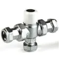 Inta 22mm Thermostatic failsafe mixing valves 40022CP - 0