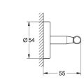 Grohe Baucosmopolitan Robe Hook 40461001 - 1
