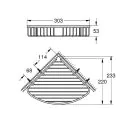Grohe Baucosmopolitan Corner Soap Basket 40663001 - 1