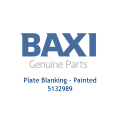 Baxi 5132989 Plate Blanking - Painted - 0