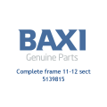 Baxi 5139815 Complete Frame 11-12 Sect - 0