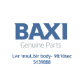 Baxi 5139888 Lwr Insul,Blr Body- 9&10Sec - 0