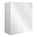 Vasca Salto 600mm Mirrored Wall Unit - Matt Graphite Grey (Grey Cab) - 0