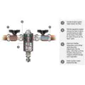 Fernox TF1 Omega 22mm Filter Including Valves  - 2