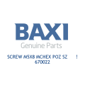 Potterton 670022 Screw M5X8 Mchex Poz Sz      ! - 0