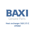 Baxi 695060 Heat Exchanger Sgb 215 E - 0