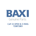 Baxi 720872801 Cap 23 Open & O Ring - 0