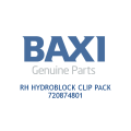 Baxi 720874801 Rh Hydroblock Clip Pack - 0