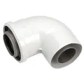 Viessmann 87° Flue Bend 60/100mm 7373226 - 0