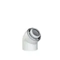 Viessmann 45° Flue Bends 60/100mm (Pair) 7373227 - 0