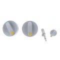Worcester 87120001040 rotary handles light grey - 0