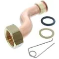 Worcester 87161064280 ch flow pipe assembly - 0