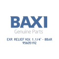 Heatrae Sadia 95605192 Exp. Relief Vlv. 1.1/4" - 8Bar - 0