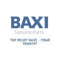 Heatrae Sadia 95605197 T&P Relief Valve - 15Bar - 0