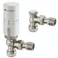 IMI Halo Eclipse Angled TRV & Lockshield Pack White 9690-61.820 - 0