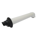 Ideal Horizontal Flue Terminal 600mm Long (204644)  - 1