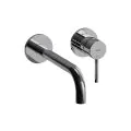 Abode Harmonie Wall Mounted Basin/Bath Mixer Chrome AB1201 - 0