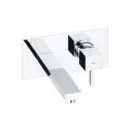 Abode Zeal Wall Mounted Basin Mixer Chrome AB12763 - 0