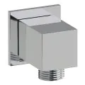 Abode Euphoria Square Wall Outlet - Chrome AB2419 - 0