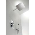 Abode Storm Slimline 300x300x3mm Square Showerhead - St/Steel AB2429 - 1