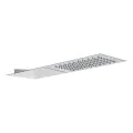 Abode Storm Slimline 3mm Wall Mounted Waterfall Showerhead - St/Steel AB2463 - 0