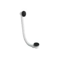 Abode Euphoria Bath Overflow & Clicker Waste Matt Black AB26342 - 0