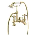 Abode Sentiment Bath Shower Mixer - Brushed Brass AB2694 - 0