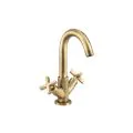 Abode Serenitie Basin Mixer Antique Brass AB2726 - 0