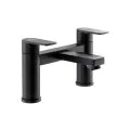 Abode Aquip Deck Mounted Bath Filler Matt Black AB2833 - 0