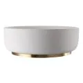 Abode Cava Round Basin Plinth - Brushed Brass ABX1142 - 1