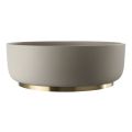 Abode Cava 375mm Round Basin - Pebble Grey ABB1006 - 2