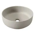 Abode Cava 375mm Round Basin - Pebble Grey ABB1006 - 0