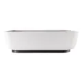 Abode Cava Tablet Basin Plinth - Matt Black ABX1151 - 1