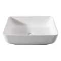 Abode Cava 450x350mm Tablet Basin - Chalk White ABB1007 - 0