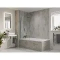 Abode Tableau 600mm Basin Shelf & Brackets - Chalk White ABS1001 - 1