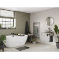Abode Cava 375mm Round Basin - Pebble Grey ABB1006 - 5