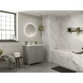 Abode Aruna 600mm Frameless Round LED Mirror ABM1040 - 4