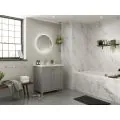 Abode Aruna 600mm Frameless Round LED Mirror ABM1040 - 4