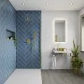 Abode Mayar 450x900mm Tablet LED Mirror - Brushed Brass ABM1033 - 7