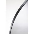 Abode Mayar 600mm Round Mirror - Matt Black ABM1002 - 2