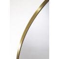 Abode Mayar 600mm Round LED Mirror - Brushed Brass ABM1013 - 5