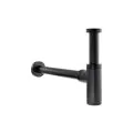 Abode Uno Basin Bottle Trap Matt Black ABX1021 - 0