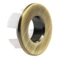 Abode Uno Basin Overflow Ring - Antique Brass ABX1033 - 0
