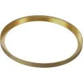 Abode Cava Round Basin Plinth - Brushed Brass ABX1142 - 0