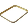 Abode Cava Tablet Basin Plinth - Brushed Brass ABX1152 - 0