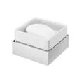 Abacus Pure Soap Dish & Holder Chrome ACBX-20-2202 - 0