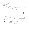 Abacus Pure Robe Hook Chrome ACBX-20-2402 - 1