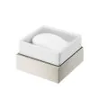 Abacus Pure Soap Dish & Holder Brushed Nickel ACBX-207-2202 - 0