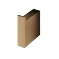 Abacus Pure Robe Hook Brushed Bronze ACBX-208-2402 - 0