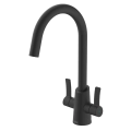 Bristan Acorn Kitchen Sink Mixer Black ACR EFSNK BLK - 0
